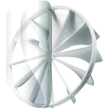 Ventilatoru vārsts EUROPLAST EEV100, Ø100mm
