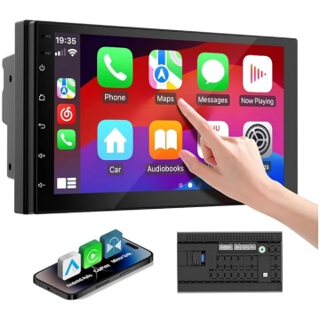 Haudio 7 Zoll 2 Din Radio Android mit Wireless Car