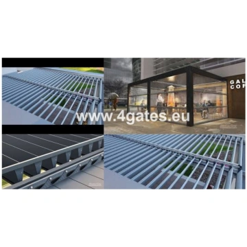 Pergola Plus BRISA SOLAR bez kolonnām - Platums: 6