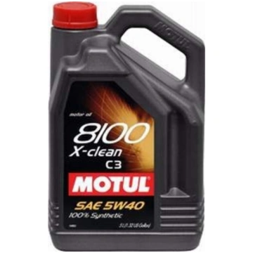 Motul 8100 X-clean 5W-40 - C3, 5l. 5W40
