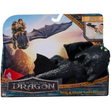 DRAGONS Plīša rotaļlieta Toothless, 30 cm 6072913