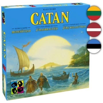 Galda spēle Catan: Jūras ceļotāji (papildinājums) 