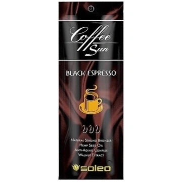 BLACK ESPRESSO 15 ml Solārija iedeguma krēms ar br