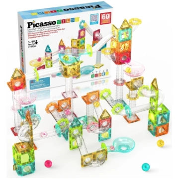 PICASSO TILES Magnētiskais konstruktors Marble Run