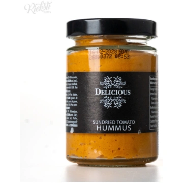 "DELICIOUS" humuss ar saulē kaltētiem tomātiem, 13