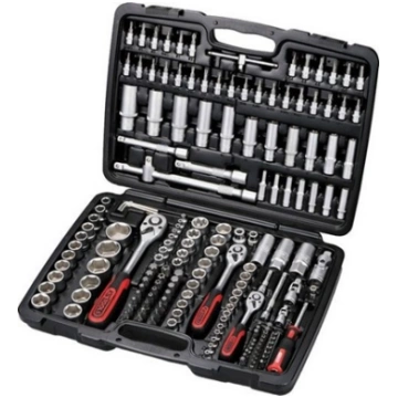 0S Tools 1/4 +3/8 +1/2 Socket Wrench-Set 179-piece