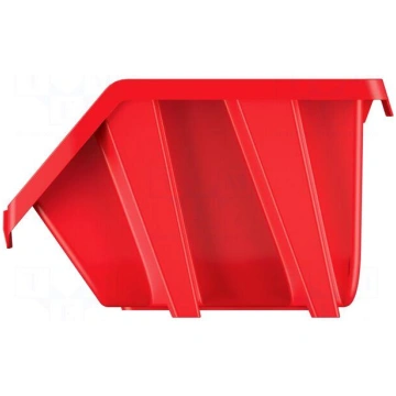 Container: cuvette | red | short | 187x158x114mm |