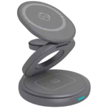 Raidsonic 3 in 1 foldable magnetic charging stand 