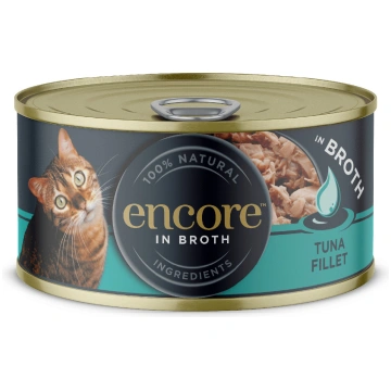 Mitrā kaķu barība Encore In Broth 170876, tunzivis