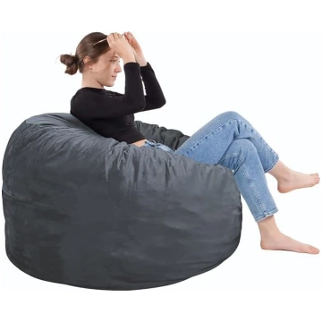 Bean Bag Chair 3ft Memory Foam Filled Removable Ve