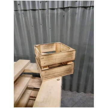 Koka kaste 20x20x15 puķu pods opak