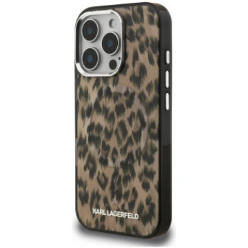 Karl Lagerfeld IML Leopard MagSafe Case for iPhone