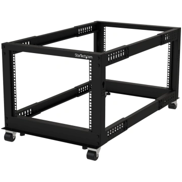 Startech 8U 19" Open Frame Server Rack, 4 Post Adj