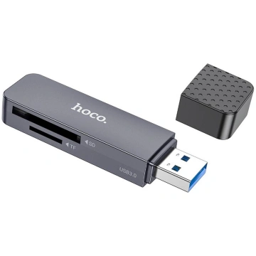 Hoco HB45 2in1 Memory card reader USB-C / USB-A US