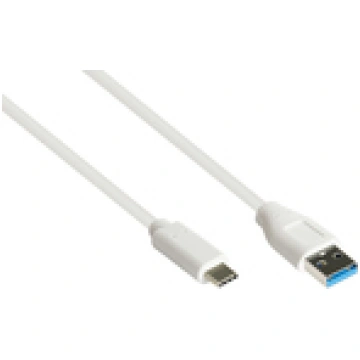 Good Connections USB 3.2 Gen.2 Kabel A-USB-C weis 