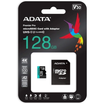 ADATA Premier Pro Micro-SDXC da 128Gb + Adattatore