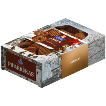 Piparkūku figūriņas, dažādas formas, 280g LM299220