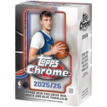 Topps 2025-26 Chrome basketbola rūpnīcas aizzīmogo