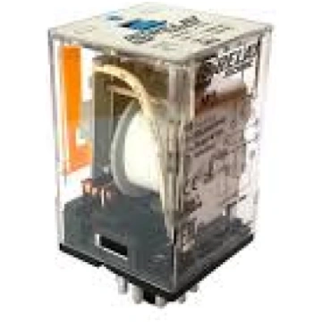Plug-in Relay, 8 pin, 2 CO, 24VDC, 10A Schrack Tec