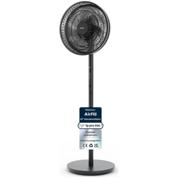 Pro Breeze AirFlo Slim grīdas ventilators - 3-in-1