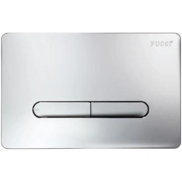 Placca di Comando ECO Linea Tratto CROMATA Per Ris