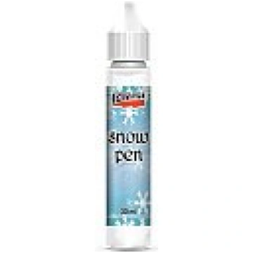 Struktūrpasta "Snow pen", 30 ml, balta, Pentart