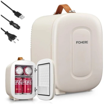 FOHERE Mini Fridge 5 Litres / 6 Cans, Additional U
