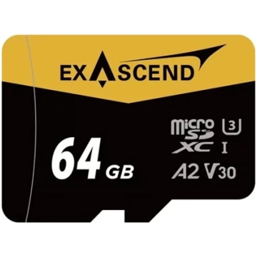 Karta ExAscend Catalyst MicroSDXC 64 GB UHS-I/U3 A