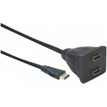 Video/audio splitter - 2 x HDMI - desktop - Cablex