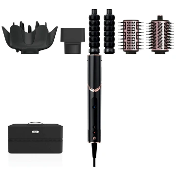 SHARK FlexStyle 5in1 Hair Styler & Dryer Set Black