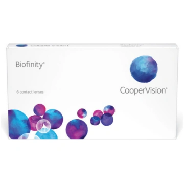 Biofinity® mēneša kontaktlēcas (12 lēcas)