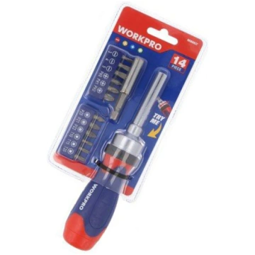 Screwdriver: universal-set; Phillips,Pozidriv®,slo