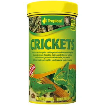 Tropical barība zivīm — CRICKETS 100 ml (vabolīšu/
