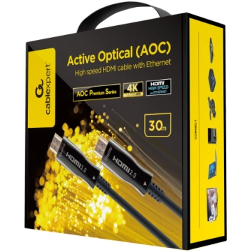 Kabelis GEMBIRD Active Optical HDMI, Premium, 30m 