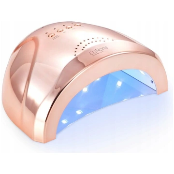 LED+UV lampa Sunone Sun1 48 W rozā zelta krāsā