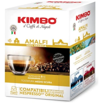 50 Capsule Kimbo Compatibili Nespresso - Amalfi