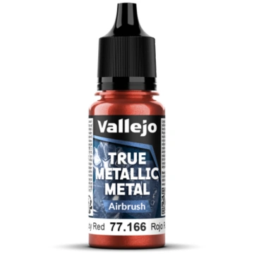 Vallejo - TMM / Airbrush - 166-18Ml Ruby Red 77166