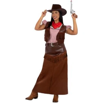 Deluxe sievietes cowboy kostīms