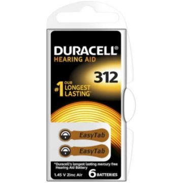 Baterija dzirdes aparātiem Duracell Activeair PR41