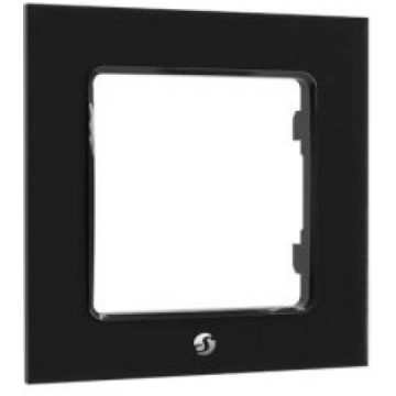 Shelly Wall Frame 1 (sienas slēdzim) - melns