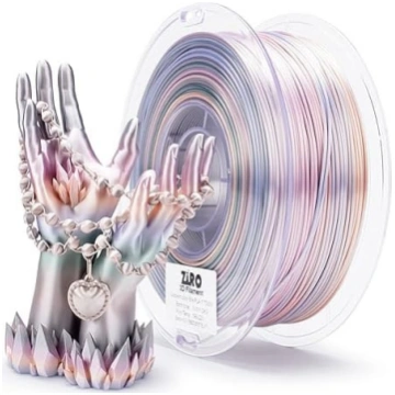 ZIRO Silk Multicoloured 3D Printer Filament, Silk 