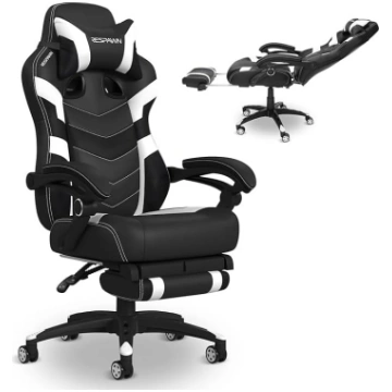 RESPAWN 110 Ergonomic Gaming Chair with Footrest,