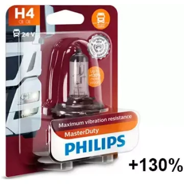 Halogēna spuldze PHILIPS H4 24V MasterDuty