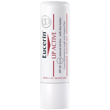 EUCERIN Lip Active SPF 20 lūpu balzams, 4.8 g