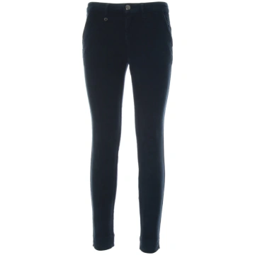 Nero Giardini Pantalone Capri di Velluto Donna A86