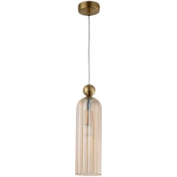 Light Prestige Piega piekaramā lampa, dzintarkrāsa