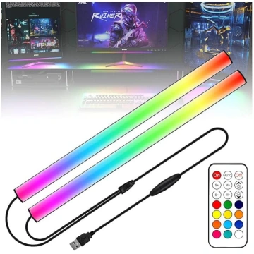 WILLED 2-in-1 spēļu apgaismojums, 5 V USB RGB lamp