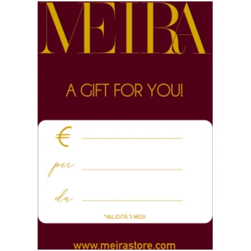 MEIRA GIFT CARD Meira Abbigliamento Gift Card