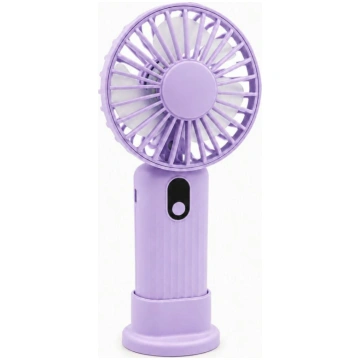 DA669A Mini USB rokas galda ventilators violets AT