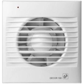 Gaisa ventilators Decor 100CHZ (laika relējs, mitr